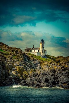 Fotografie Schottland - Landschaft - Leuchtturm auf der Isle of May in Schottland