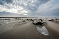 Storm op het strand 06 van Arjen Schippers thumbnail