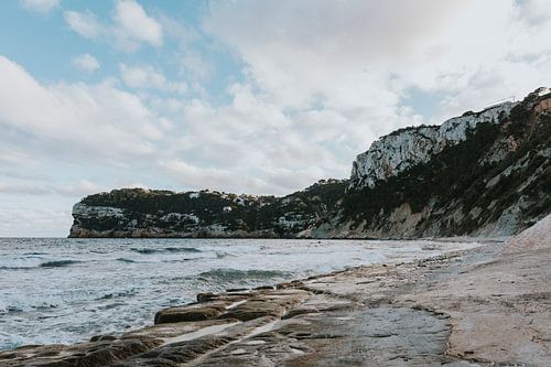 View Cala del Portitxol beach in Jávea, Xàbia Spain.
