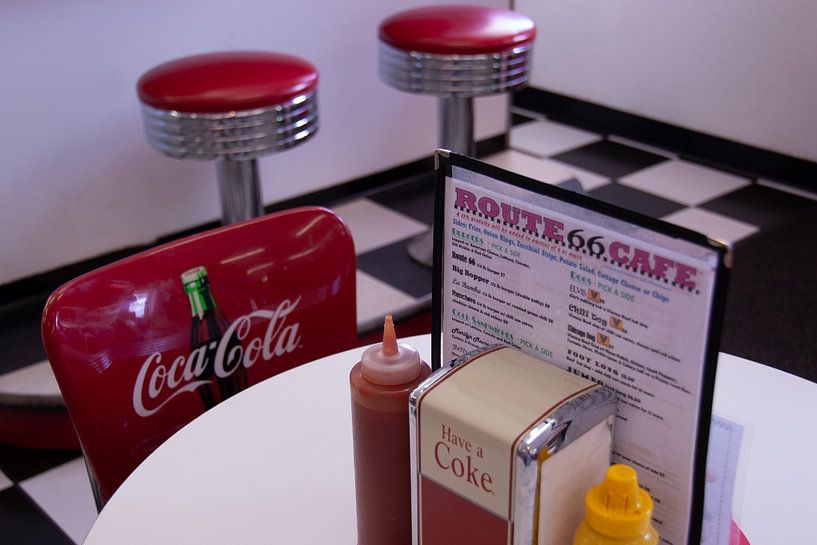 Café America sur la route 66 par Edith Wijte