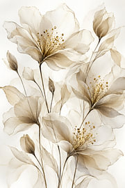 Tijdloze bloesems met gouden finesse