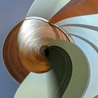 Hout buigingen  (ook in serie: draaiingen van hout - 2 luik)