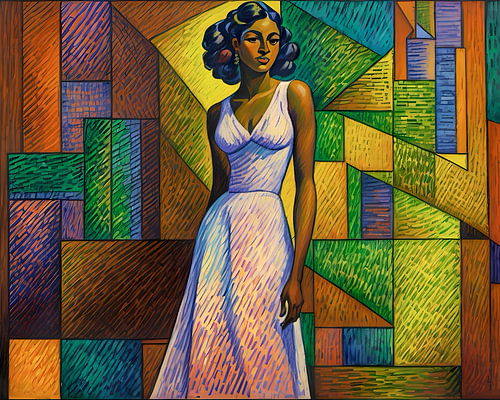 Graceful Portrait - The White Dress Portrait