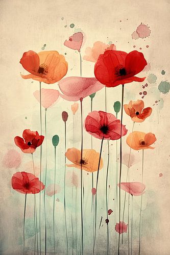 Rêves de coquelicot sur Marijke Trienekens