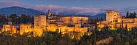 An evening at the Alhambra, Granada, Spain