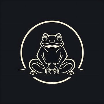 Vector image frog by PixelPrestige