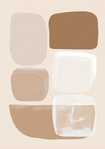 Abstrait brun
