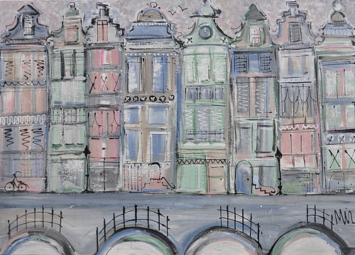 Canalside pastel