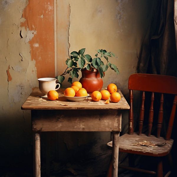 Ästhetisches Stillleben von fernlichtsicht