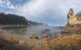El Silencio Beach in Asturias by PhotoCluster