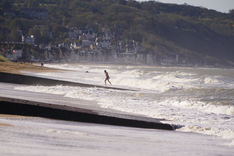 Strand van Villers sur Mer van Jan Nuboer