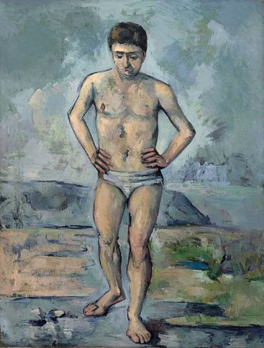 Paul Cézanne - Le Grand Baigneu