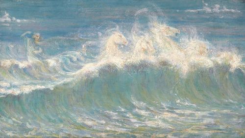 Neptunus’ paarden, Walter Crane