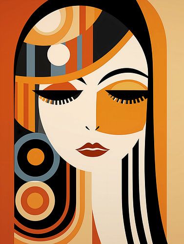 Vrouw Art Deco I