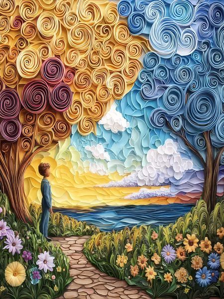 Quilling-Kunst von TOAN TRAN