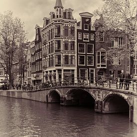 Amsterdams stadsgezicht van Jan van Schooten