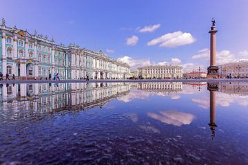 Schlossplatz St. Petersburg von Patrick Lohmüller