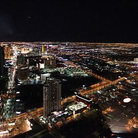 Las Vegas Verenigde Staten in het donker van Ingeborg van Bruggen