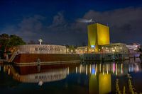 Groninger Museum in the evening