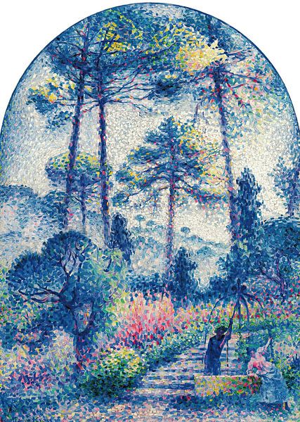 Henri-Edmond Cross - Der Garten in der Provence (1901) von Peter Balan
