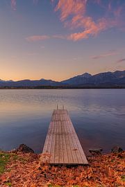 Herbst am Hopfensee, Bayern von Henk Meijer Photography