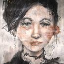 Portrait of a young woman by Christin Lamade thumbnail