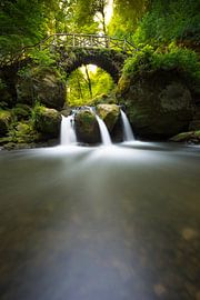 Waterfall of the fairy's by Ferry veldhuizen