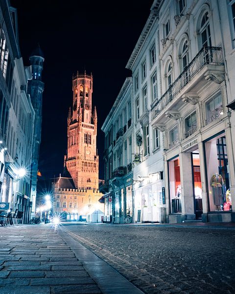 Bruges by Night - Belgium by Thijs van Beusekom