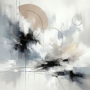 Sphärische Balance – Geometrie im Nebel