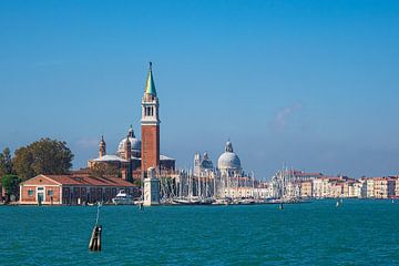 Gezicht op het eiland van San Giorgio Maggiore in Venetië, Italië