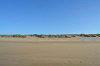 Plage abandonnée d'Oostkapelle en février