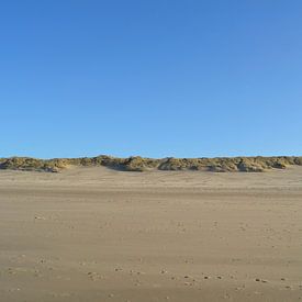 Plage abandonnée d'Oostkapelle en février sur Oostkapelle Fotografie