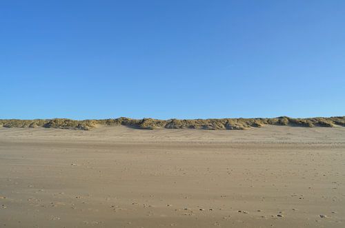 Verlaten strand van Oostkapelle in februari van Oostkapelle Fotografie