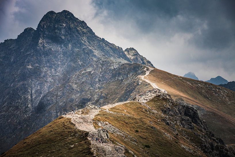Zakopane mountian footpath by Freddy Hoevers