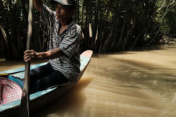 Mekong-Fluss Vietnam von Sander van Kal