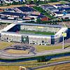 Luchtfoto ADO Stadion te Den Haag van Anton de Zeeuw