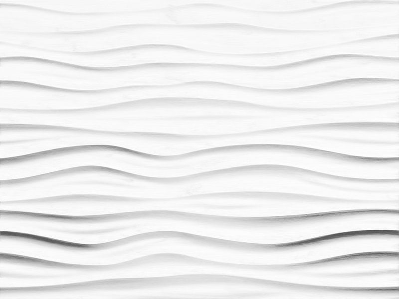 Abstract golvende lijnenspel van Maurice Dawson