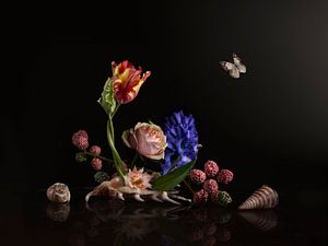 Love is in the shell von Flower artist Sander van Laar