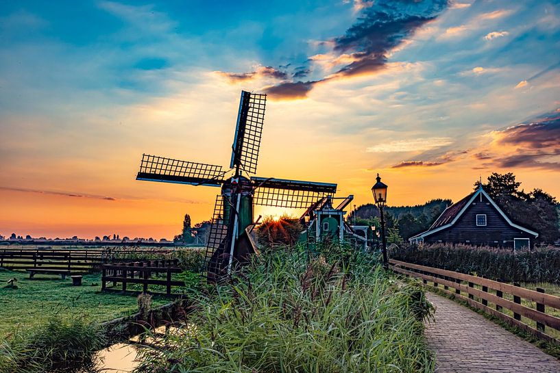 The Zaanse Schans, Netherlands by Gert Hilbink