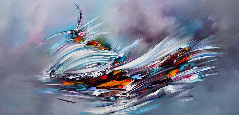 Flying by Gena Theheartofart
