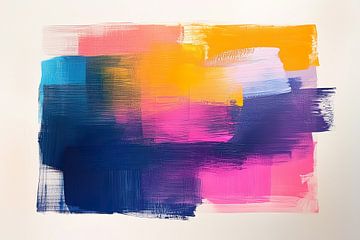 Colorful Abstraction van Harry Hadders