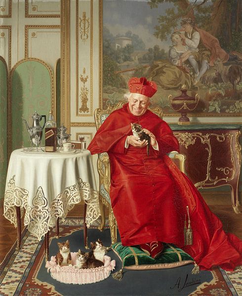 Der Liebling des Kardinals, Andrea Landini - Ende des 19. von Het Archief