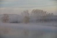 Morgennebel an der Ruhr von Bernhard Kaiser Miniaturansicht