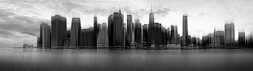 New York City Skyline by Wim Schuurmans