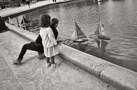 Bootje varen in parijs van Hans Van Leeuwen thumbnail