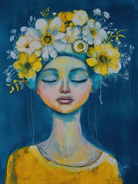 Woman abstract by Imagine