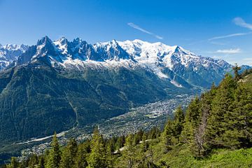 Chamonix-vallei van Jc Poirot