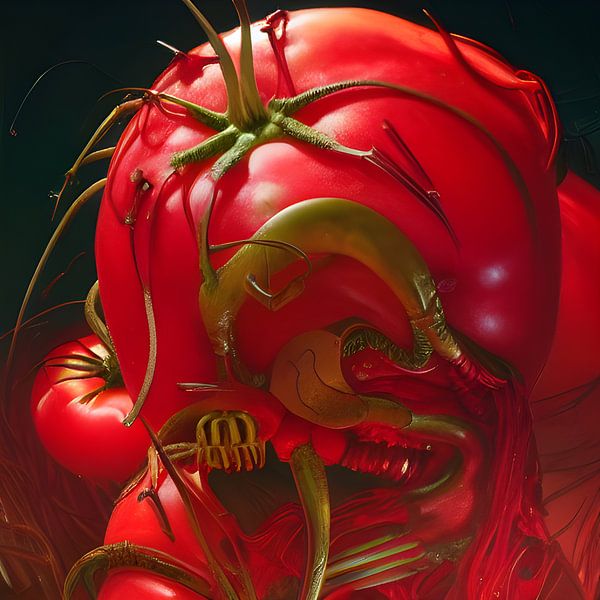 KILLER TOMATO von The Art of Mark Fischer