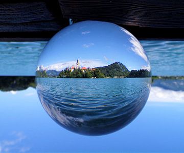 Het meer van Bled 02 van Lensball Fantasy World