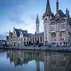 Gent reflectie 5 van Albert Mendelewski